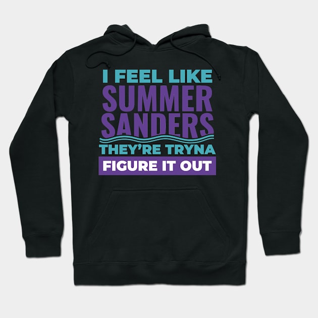 FIGURE IT OUT Hoodie by Chandler x TeePublic